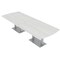 Skutchi Designs 45 in W, 144 in L, 29 in H, Engineered Wood Top, White HAR-AREC-46X143-DOU-WHCYPRESS - alternate 1